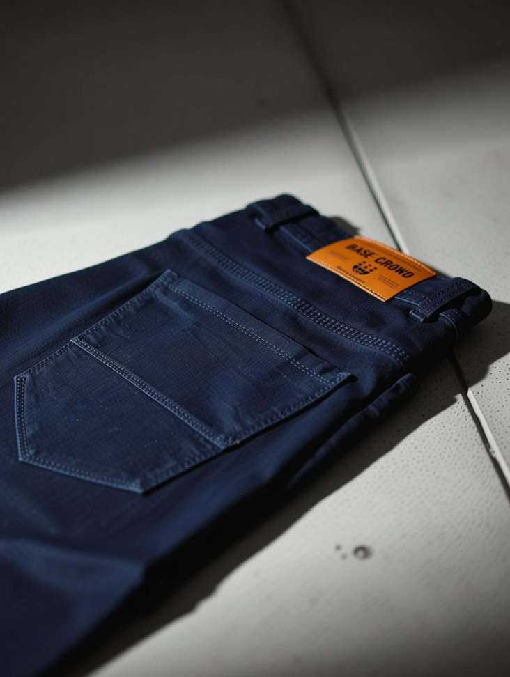 Base Crowd Regular Men Blue Jeans