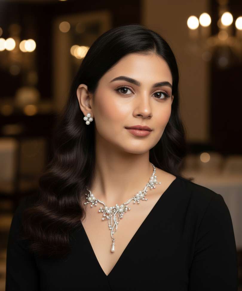 Rukma Robi Rukma Alloy Jewel Set Price in India - Buy Rukma Alloy Jewel Set online ...