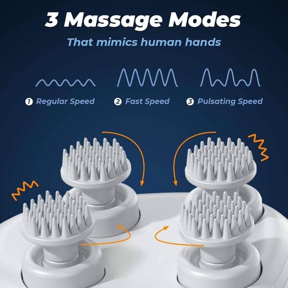 Shopsy Veenova Head Massager@62 Hair Massage Brush - Image 3