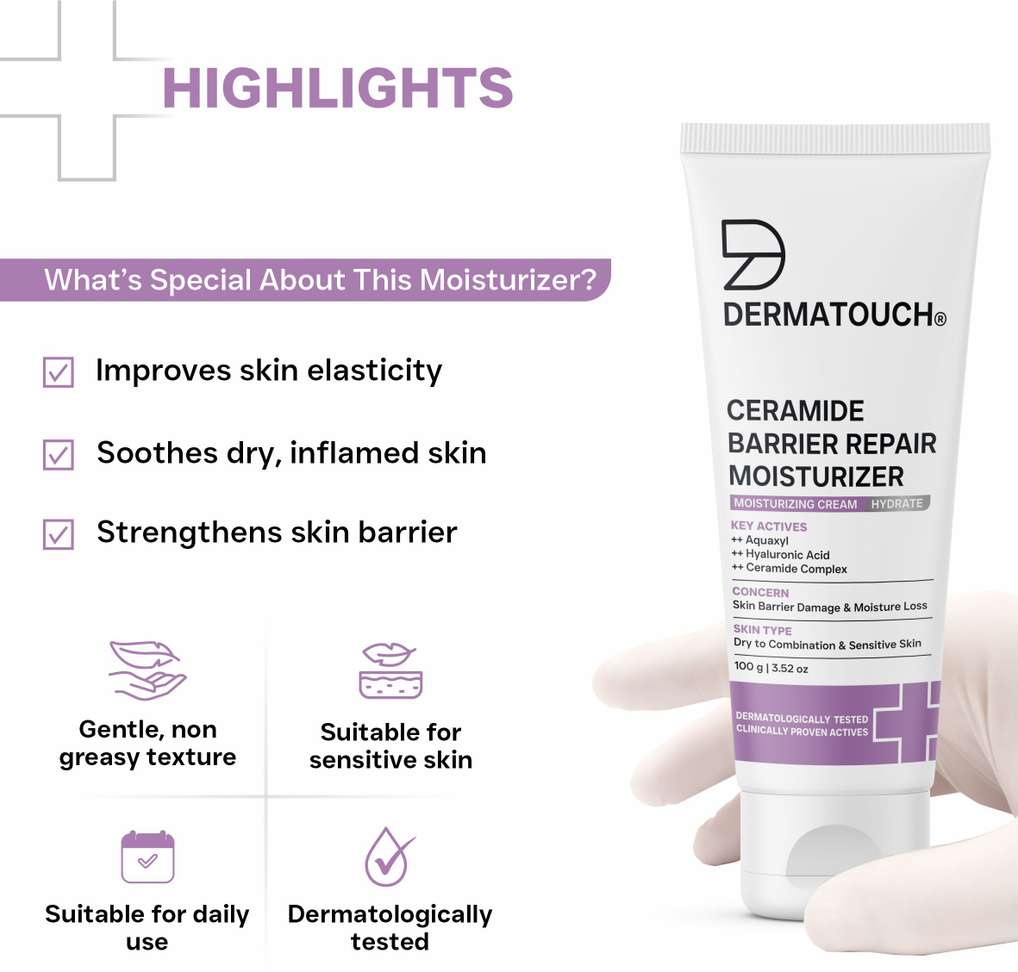 Shopsy Dermatouch Ceramide Barrier Repair Moisturizer - Image 5