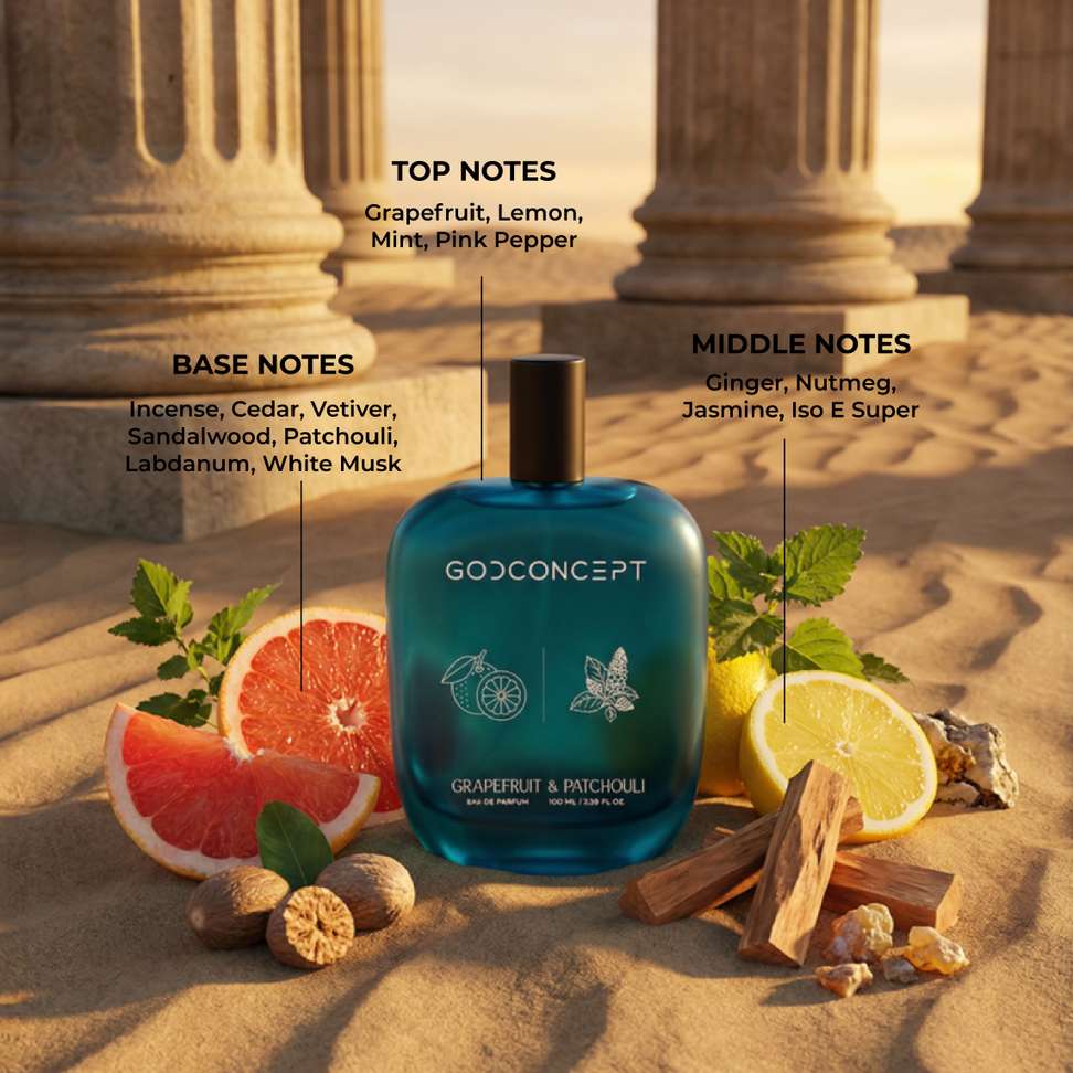 Shopsy GodConcept Grapefruit&Patchouli Perfume 100 ml - Image 8