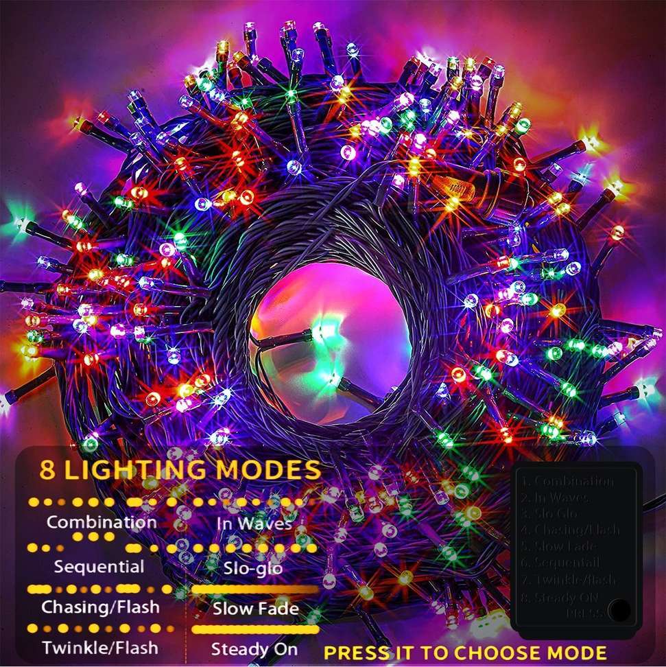 RYT 40 m Multicolor Rice Lights Price in India - Buy RYT 40 m ...