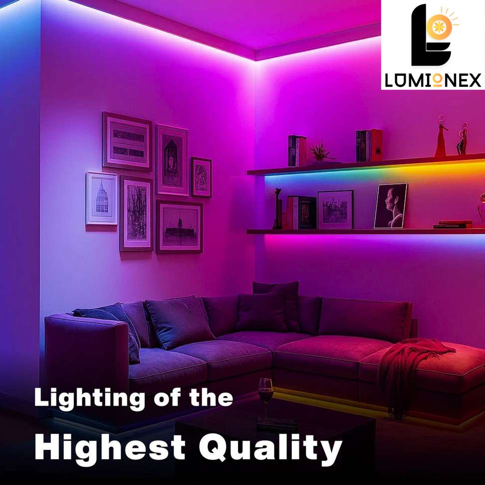 Shopsy LUMIONEX 1200 LEDs 10m Multicolor Steady Strip - Image 4