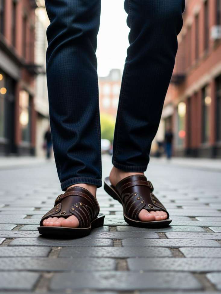 Calcados Men Neutral Casual – 65% Off Slip‑On Sandal Review & Price Drop