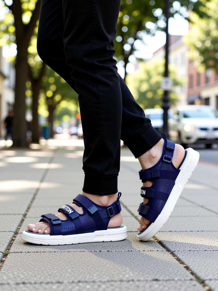 Aircum Men Blue Sandals – 78% Off, Lowest Price in India
