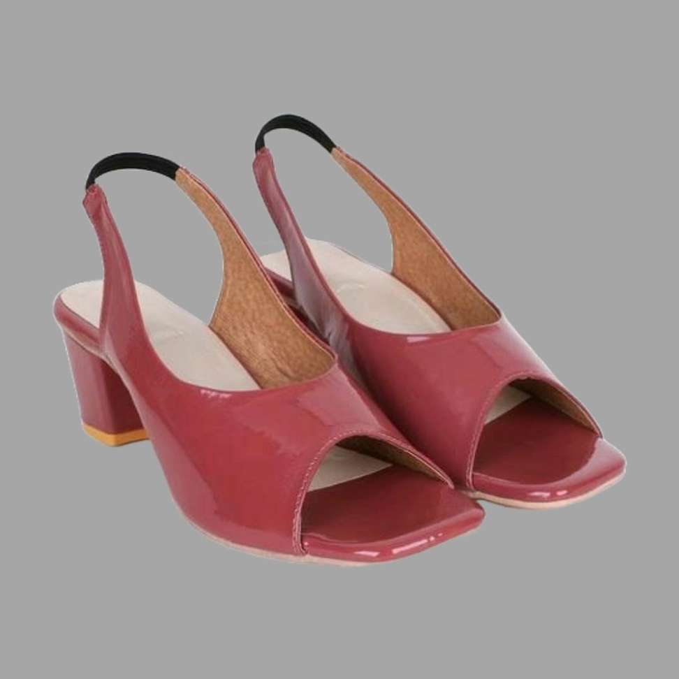 68% OFF Rbaclj Women Maroon Heels – Stylish Flats at ₹280 | ExampleShop.com
