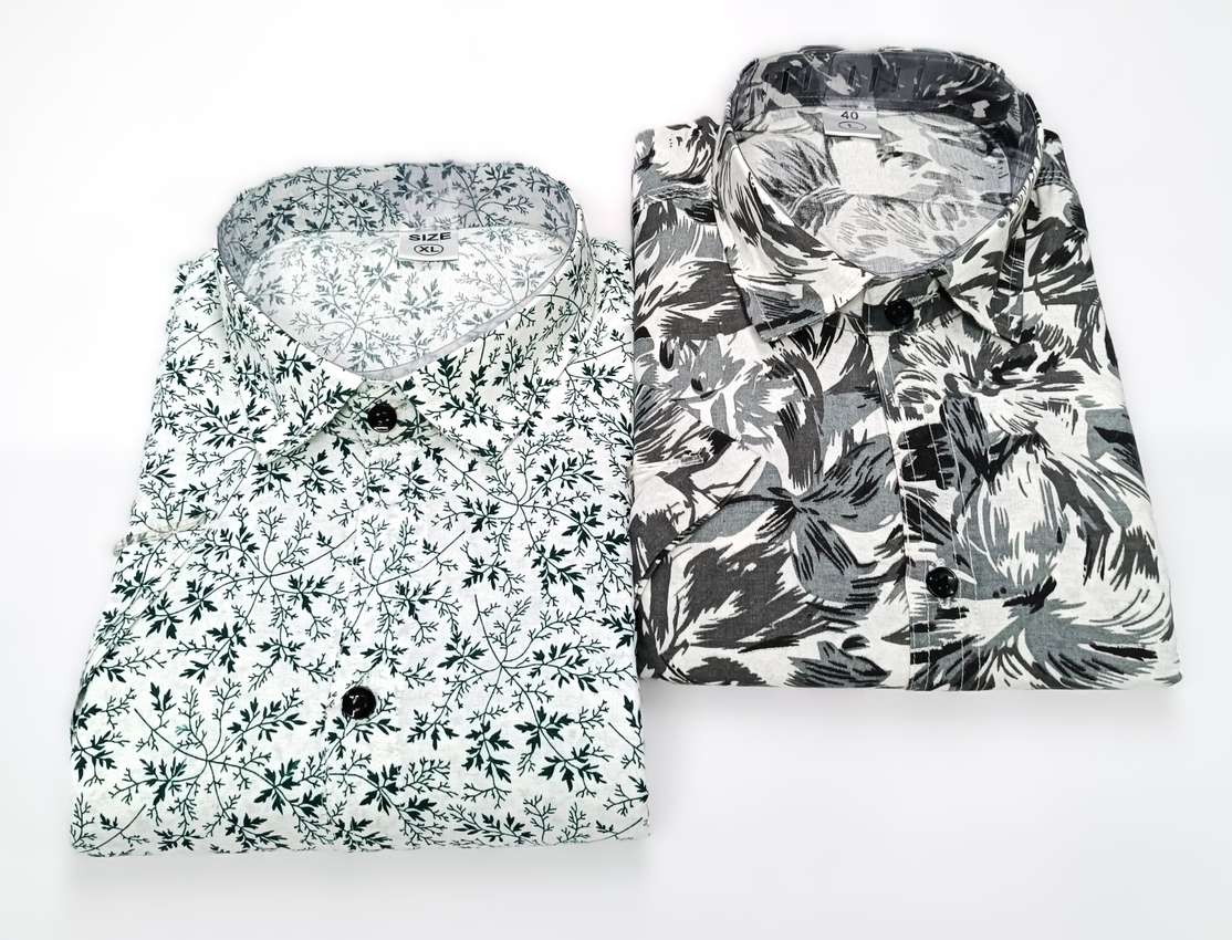 Auzasho Collection Men Printed Casual Multicolor Shirt