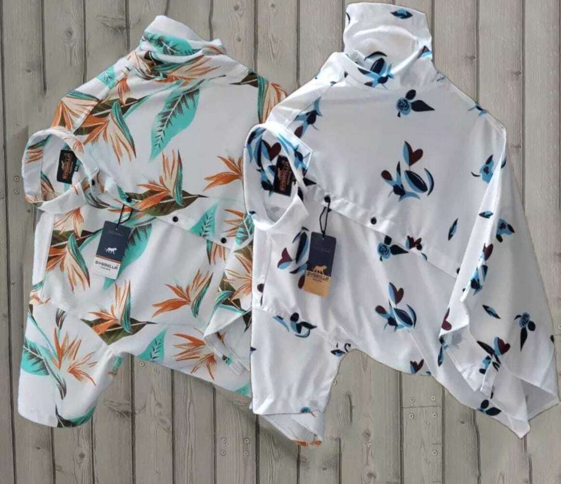 Chenecloth Men Printed Casual White Shirt – 69% OFF Price Drop Review