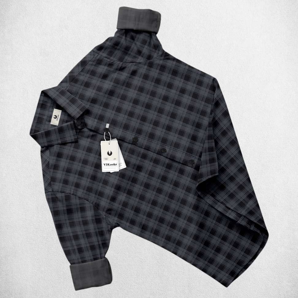 Vdlooks Men Checkered Casual Grey Shirt – 80% OFF Deal Review & Price Drop