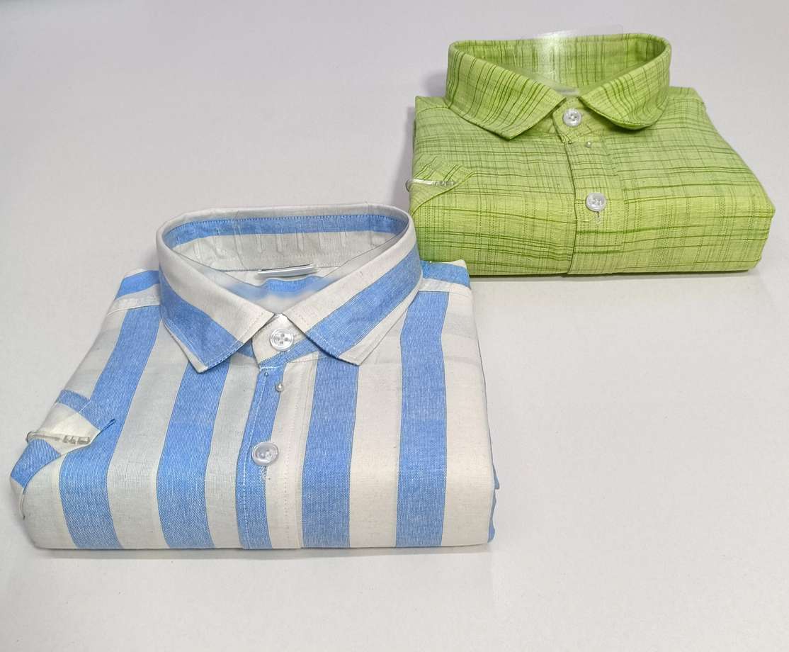 Auzaai Collection Men Striped Casual Multicolor Shirt