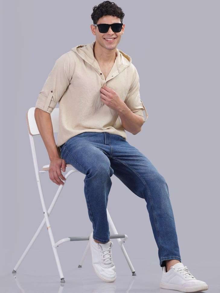 Szn Men Solid Casual Grey Shirt – 99% Off Pack of 2, Lowest Price ₹2 Review
