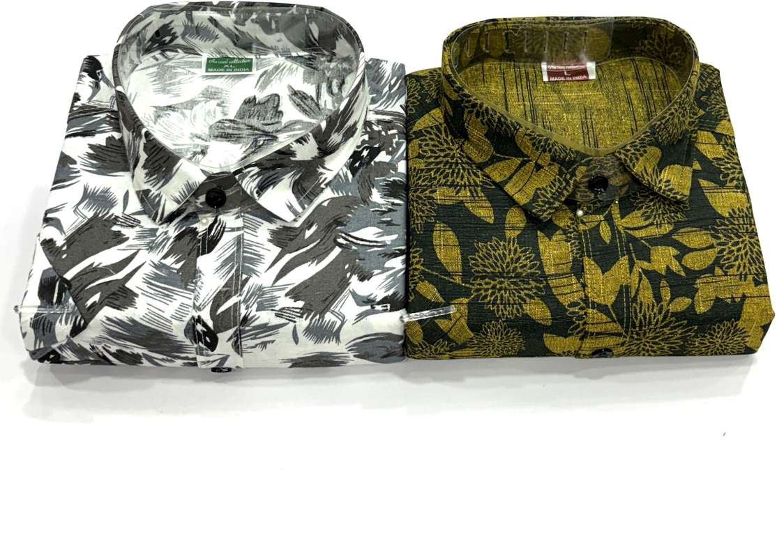 85% Off Auzaai Men’s Printed Multicolor Casual Shirt – Buy Now for ₹178
