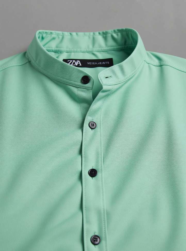 Rahul Look Men Solid Light Green Casual Shirt – 71% Off, Best Price ₹288