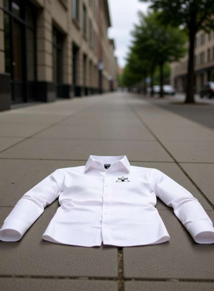Marmic Fab Men Self‑Design Casual White Shirt – 80% OFF Deal Review