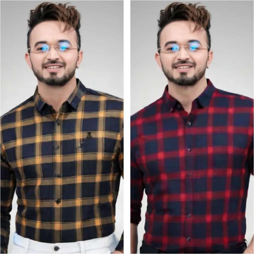 Mark Leurent Men’s Checkered Casual Red Shirt – 84% OFF, Lowest Price ₹156