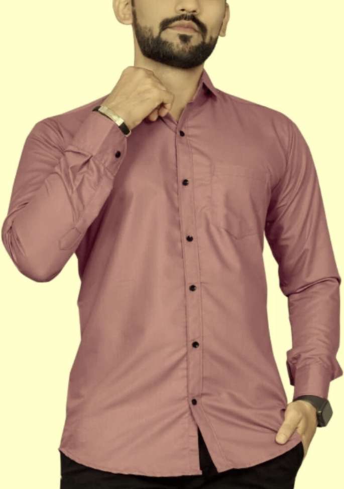 Blazstar Men Solid Formal Pink Shirt – 81% OFF, Best Price Review