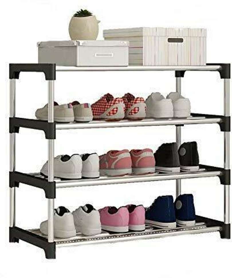 Top Trending Affordable Shoe Racks for Home—Under 299 sarmajistore Plastic Shoe Stand 4 Shelves