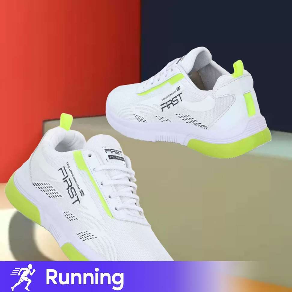 Jootiyapa Trendy Walking Comfortable Sports Shoes for Men – White – 71% Off Deal