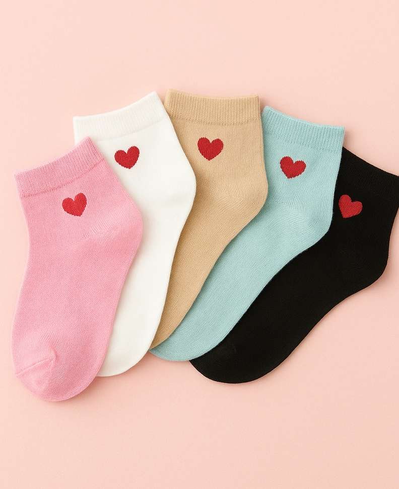 HICODE Women Ankle Length (Pack of 5)