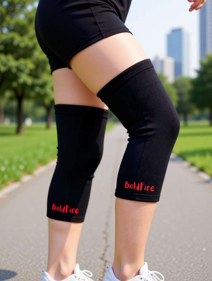 BoldFire Knee Cap Support Sleeve