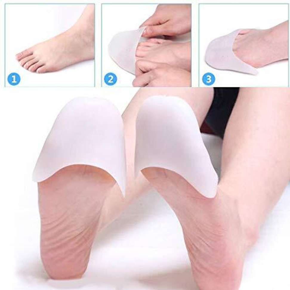 Digital Shoppy Silicone Foot Fingers Toe Separator Pads Socks Guards ...