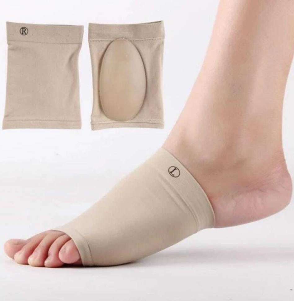 2HC ZONE Flat Arch Support Socks Sleeves Pad - For Foot Pain Relief/For ...