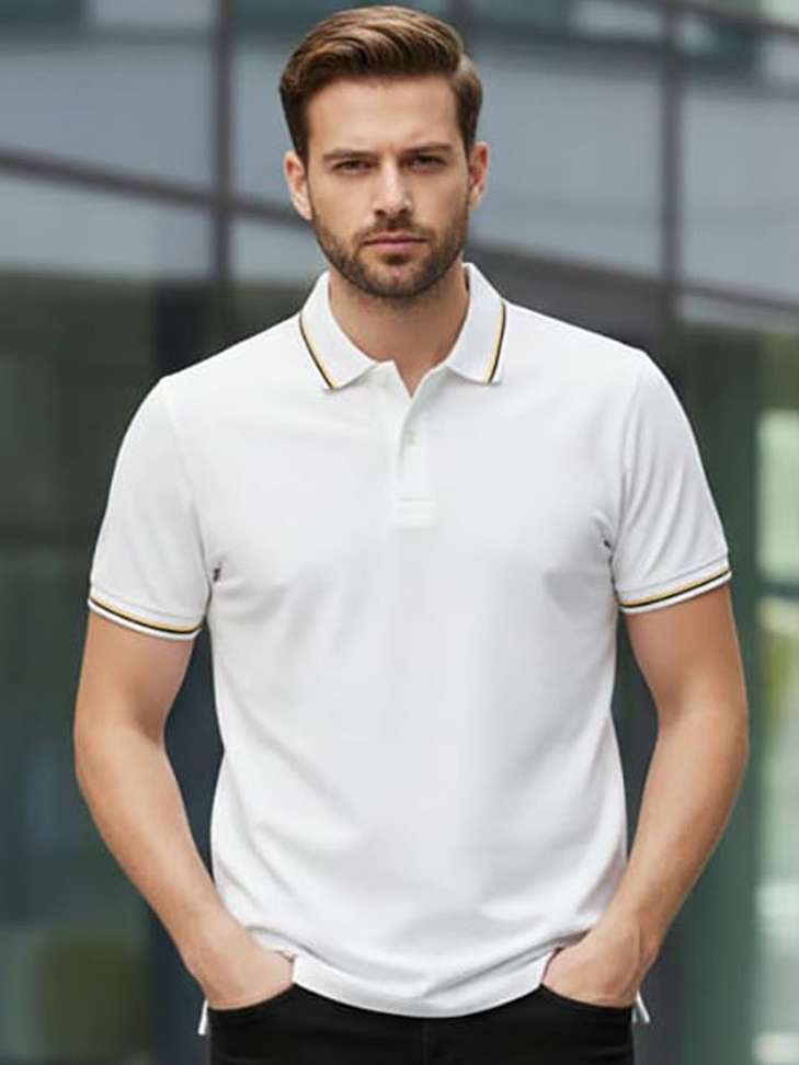Teenzzi Solid Men White T‑Shirt – 74% OFF, Best Price in India