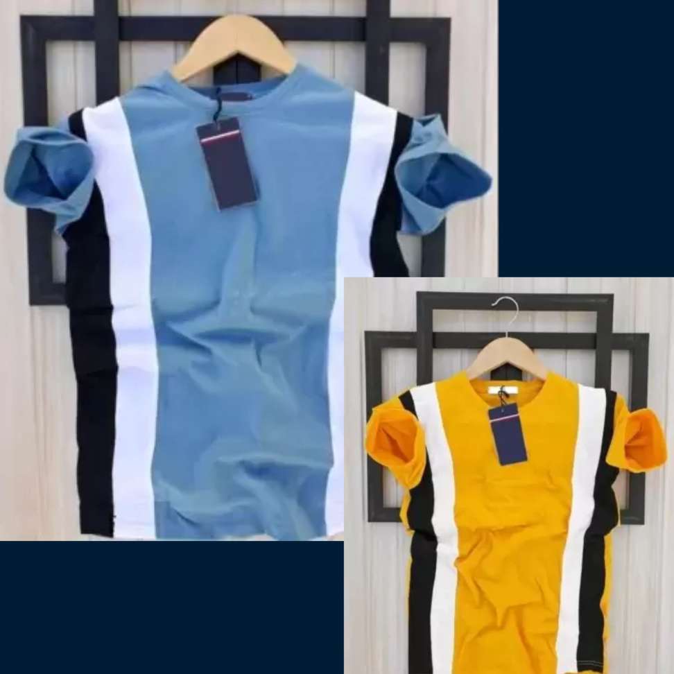 Rimmy Textile Color Block Men’s Blue Yellow T‑Shirt – 86% Off Review & Price Drop