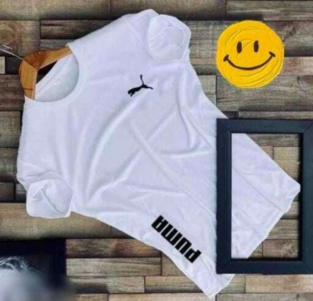 Vimsan Creation Printed Men White T‑Shirt – 83% OFF Limited Deal