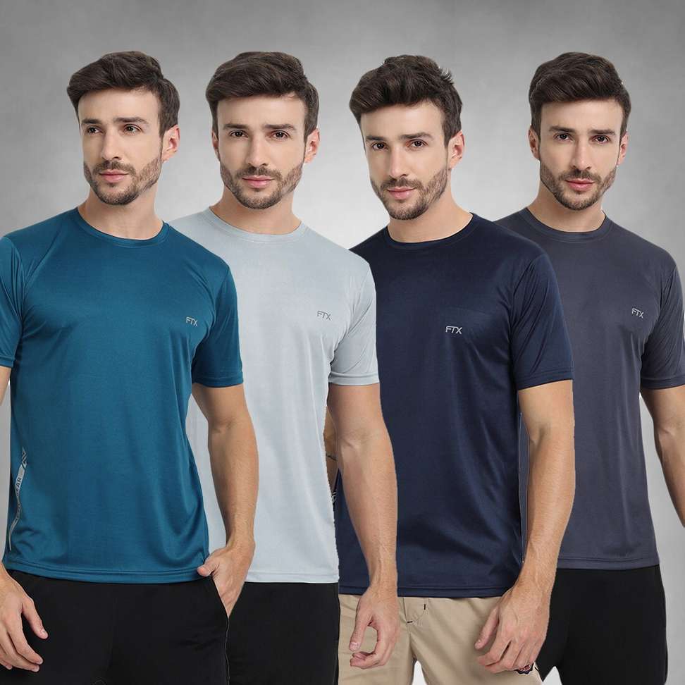 Ftx Solid Men Multicolor T Shirt