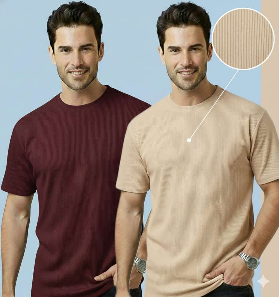 87% OFF Stylesmyth Self Design Men Multicolor T‑Shirt – Lowest Price Deal