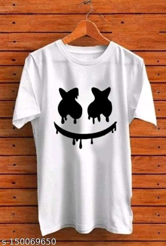 Ejebo Graphic Print Men White T‑Shirt – 92% Off, Only ₹77 (Best White Tee)