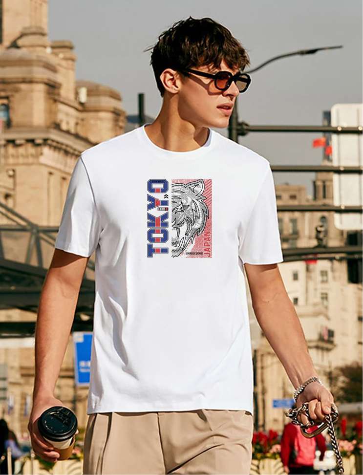 Magneto Printed Men White T‑Shirt – 69% Off, Only ₹300 – Best Deal 2026