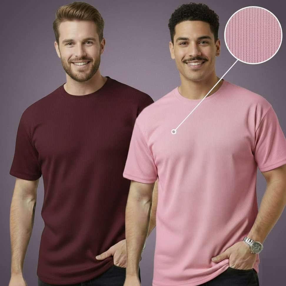 87% OFF Stylesmyth Self‑Design Men Multicolor T‑Shirt – Buy Now at ₹115