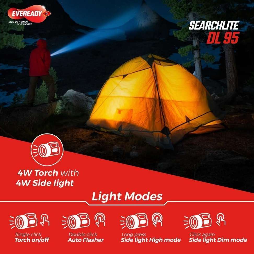 Shopsy EVEREADY Searchlite DL95 LED Torch - Image 4