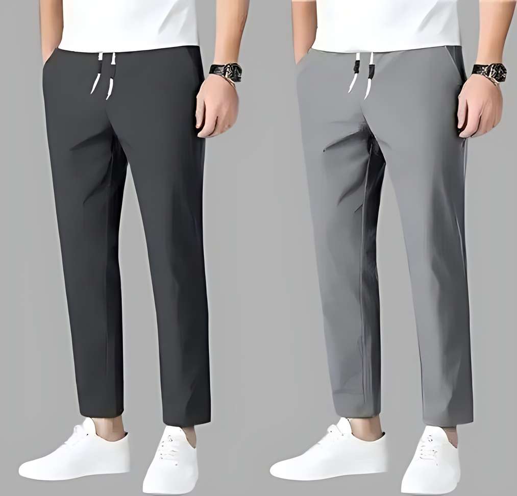 Monteiro Solid Men Multicolor Track Pants – 88% OFF Deal, ₹146 Only