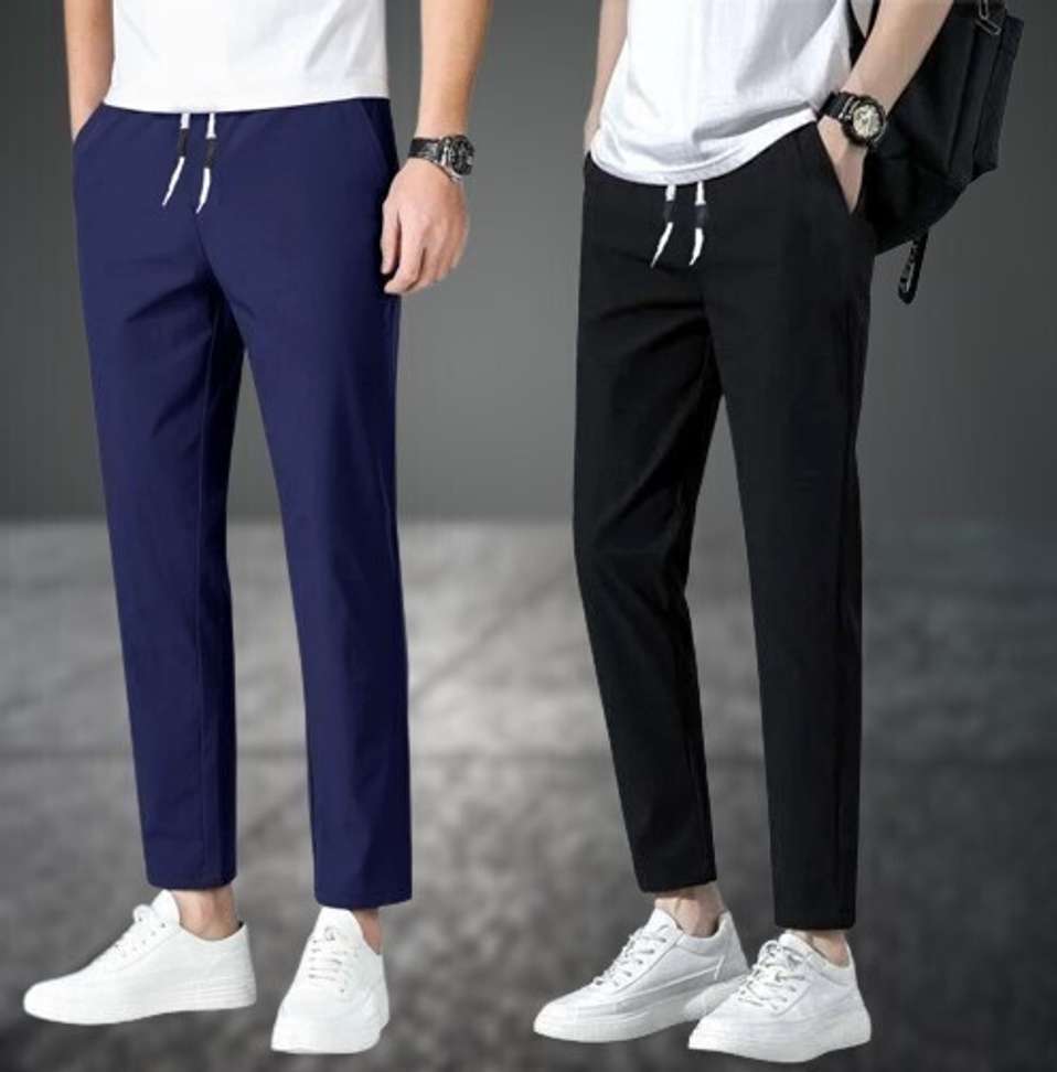 Jaifashionwear Men’s Blue‑Black Track Pants – 86% OFF, Lowest Price in India