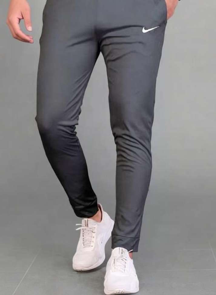 Versartile Solid Men Grey Track Pants