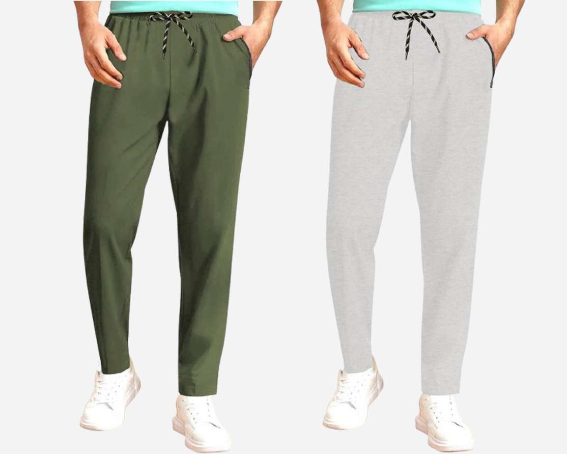 Inby Solid Men Multicolor Track Pants