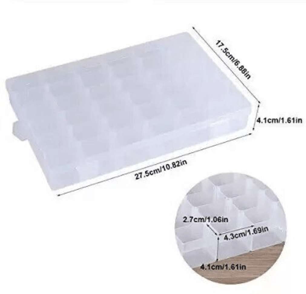 Multi Grid Storage Box Tap2kaart 2 Pics Combo Multipurpose 36 Compartment Grid Storage Box For ...