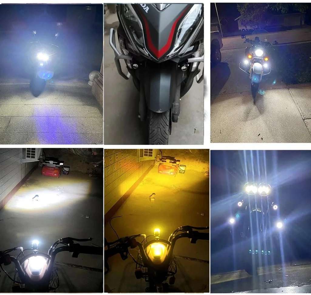 Shopsy Autozap Motorcycle LED Headlight Mini-Driving Light - Image 5