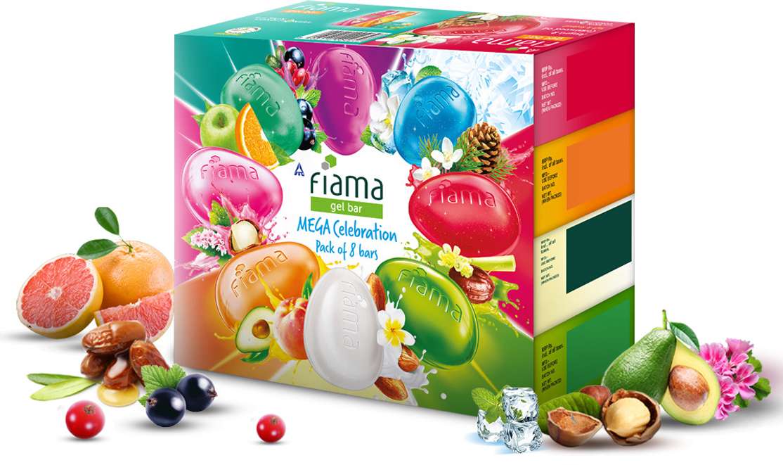 Shopsy FIAMA Mega Celebration Pack 8 Soap Bars Pack of 8 - Image 3