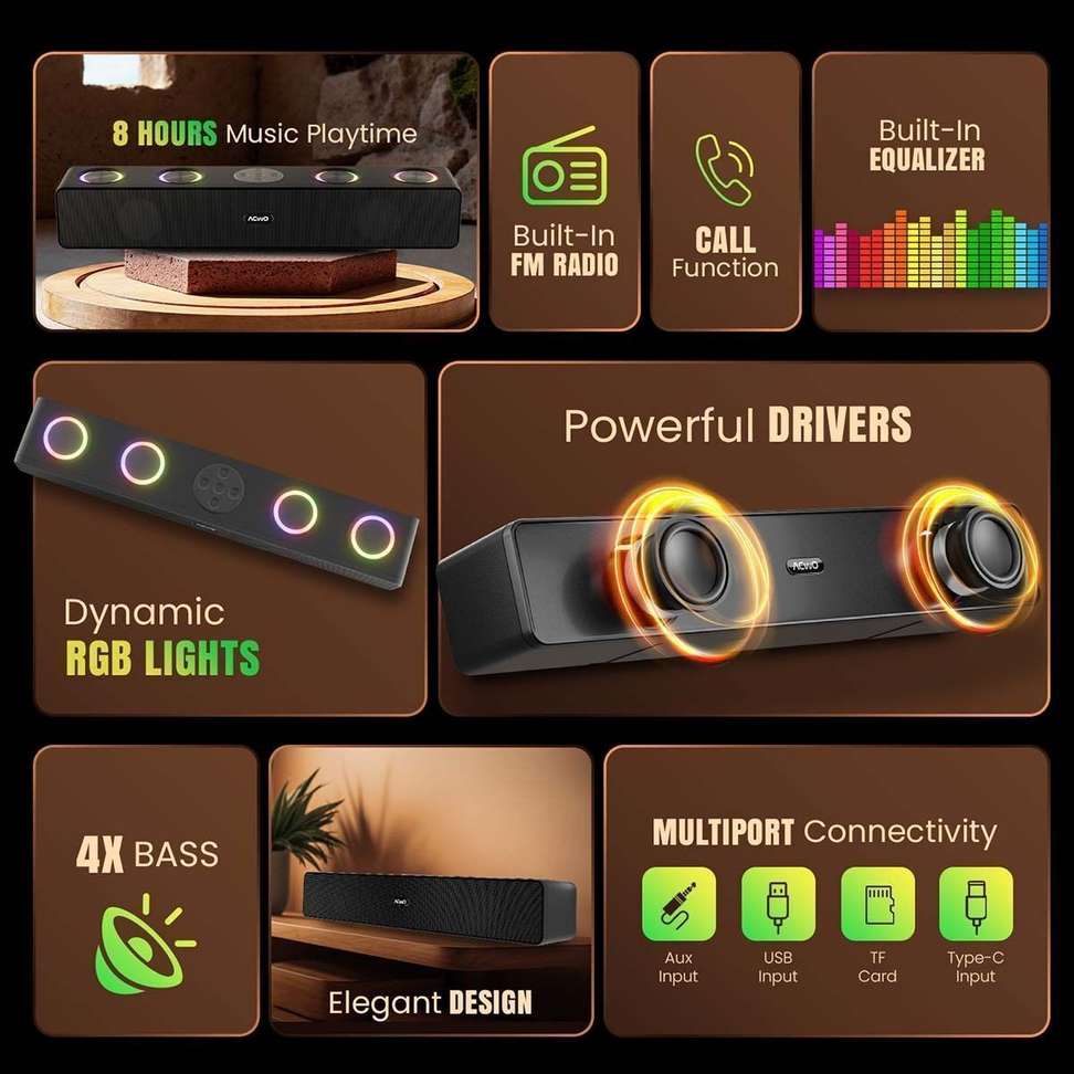 Shopsy ACwO CARNIwAL 515 30W Bluetooth Soundbar - Image 3