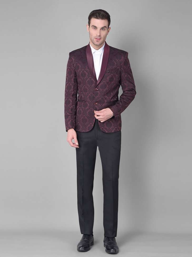 Canary London 2 Piece Formal Suit Printed Men