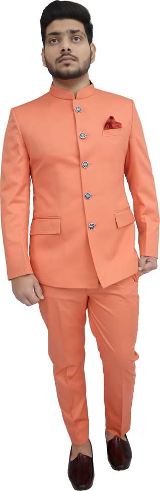 Aljaami Jodhpuri Bandhgala Solid Men Suit – 60% Off, Best Price Review