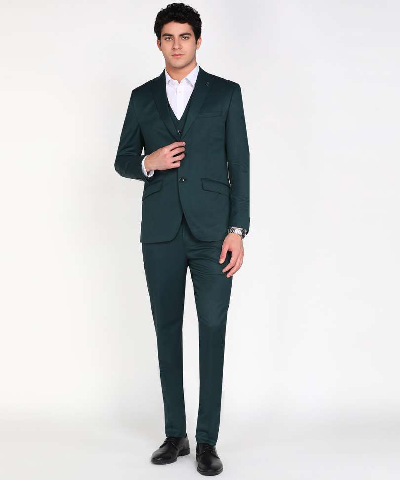 Peter England 3‑Pc Solid Men’s Suit – 53% OFF, Lowest Price ₹6,931 – Buy Now