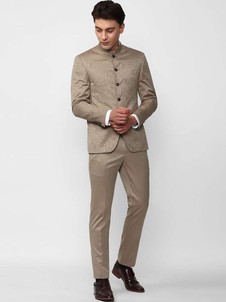 Peter England 2‑Piece Printed Suit – 50 % OFF, Lowest Price in India