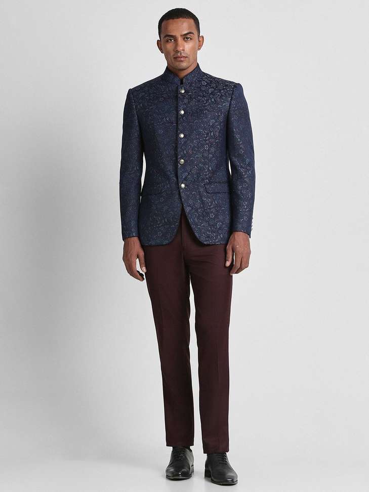 Peter England 2‑Piece Printed Men’s Suit – 53% Off, Lowest Price ₹5,941
