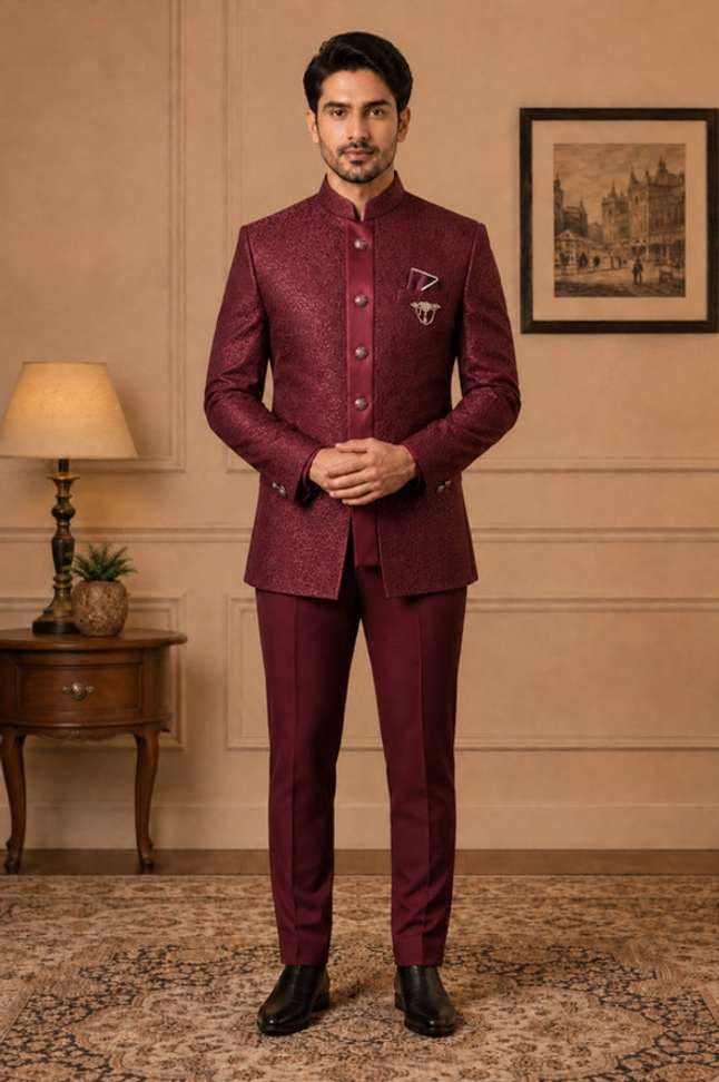 Shanevar Patna Tailored Embroidered Men Suit – 57% OFF, Best Party Outfit Deal