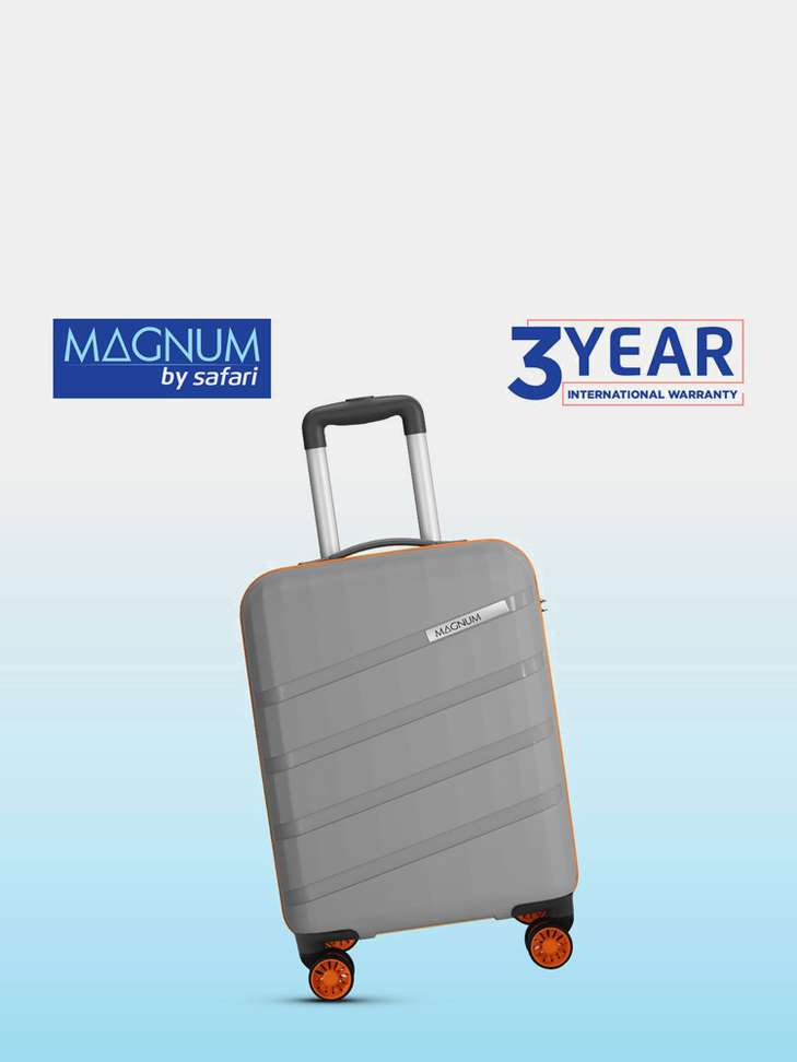 Shopsy Safari Magnum Evolix 55 22 Inch 8 Wheels Cabin Suitcase Dark - Image 5